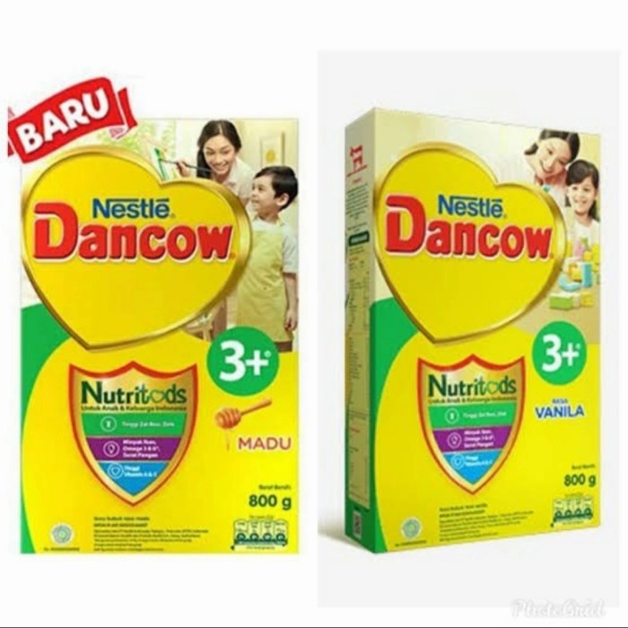 

Dancow 3+ Dancow Nutritods 3+ 800gr Vanila & Honey