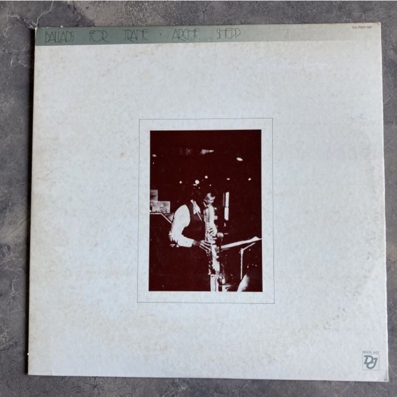 Vinyl Jazz , Archie Shepp - Ballads For Trane , Piringan Hitam LP