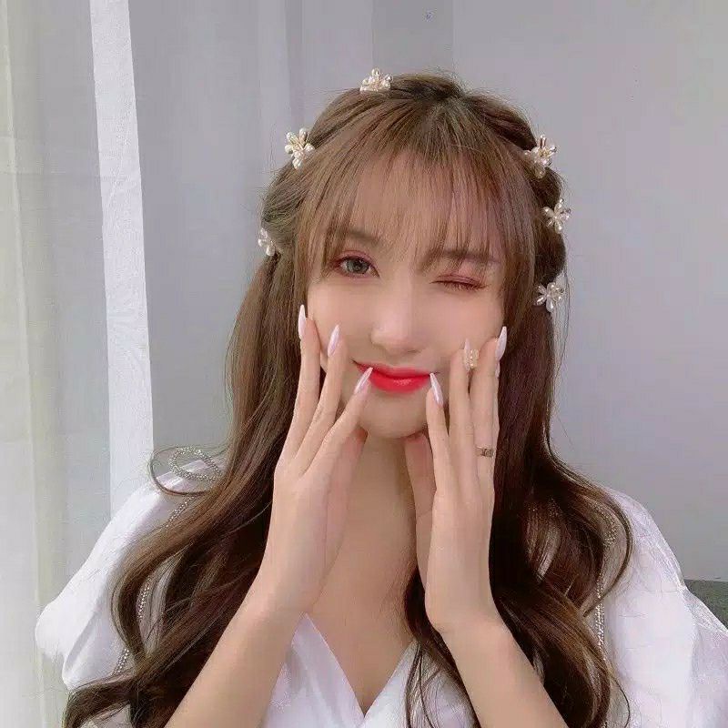 Jepit Rambut Bentuk Bunga Aksen Mutiara Untuk Hadiah