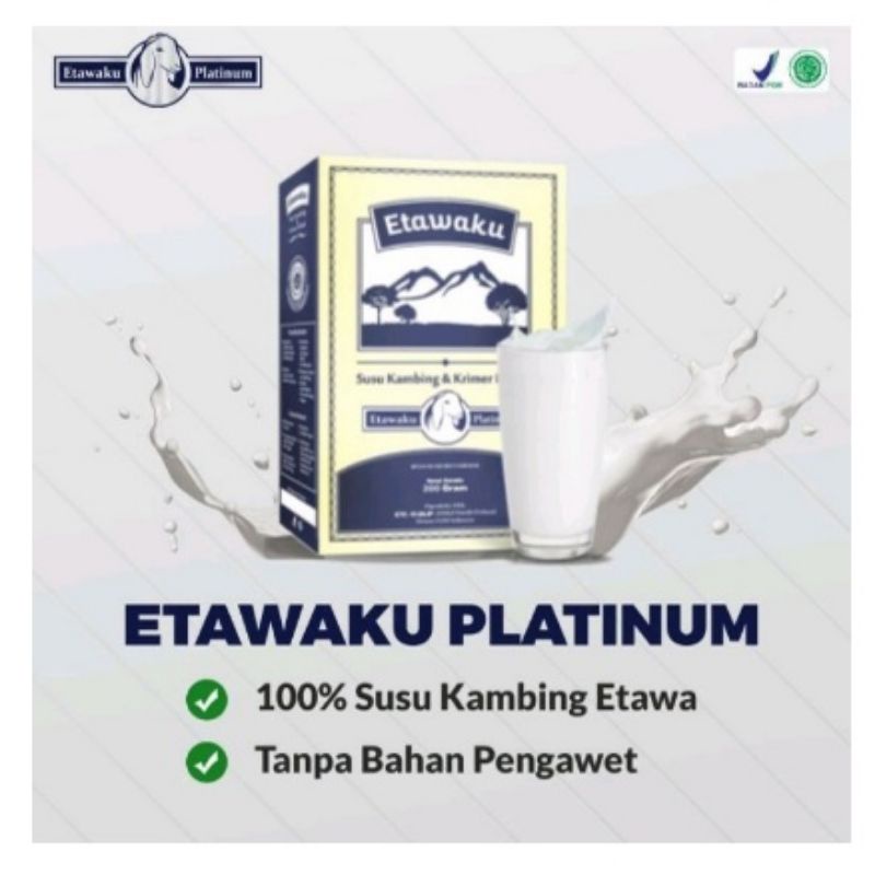 Etawaku Platinum Susu Kambing Etawa 200 gram