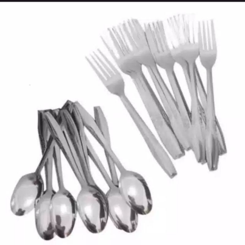 Sendok Garpu Stainlis Perlusin Shopee Indonesia