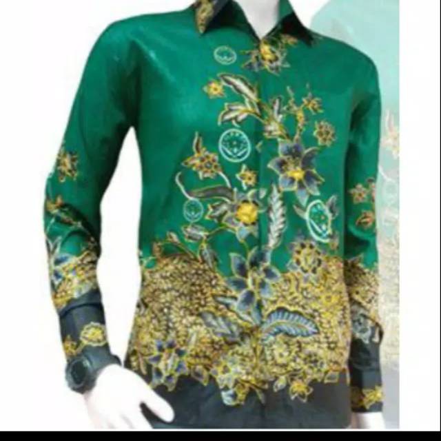 Batik Ipnu Kemeja Batik Ipnu Panjang Batik Ipnu Nasional Batik Nu Kemeja Ipnu Ippnu Kemeja Nu Shopee Indonesia