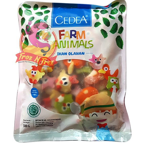 

CEDEA Kids 500 Gram (50 Pcs) - Farm Animals