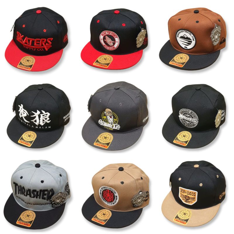 TOPI SNAPBACK TOPI HIP HOP MODEL TERBARU