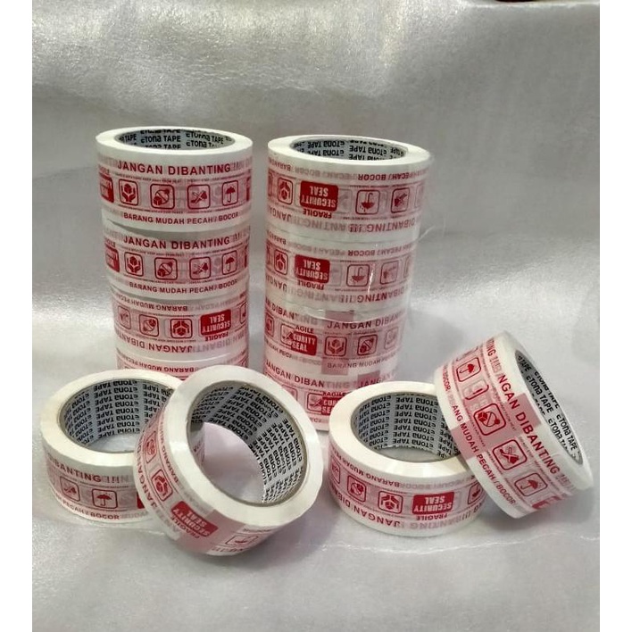 

Fragile Putih (JANGAN DIBANTING) warna putih, 48x100 YD ETONA