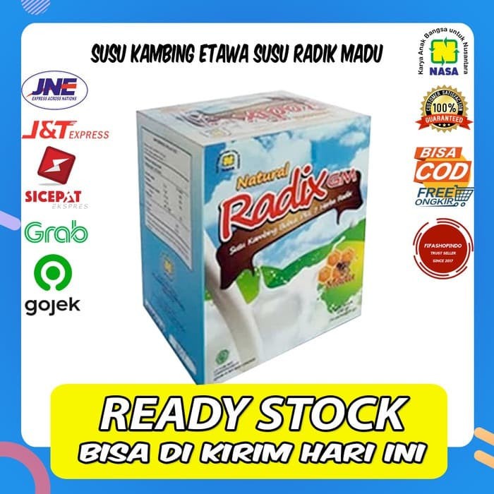 

SUSU KAMBING ETAWA SUSU RADIK MADU / Lacoco Crystal X Nasa