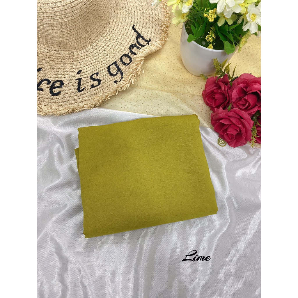 180x75 Hijab Pashmina Sabyan Diamond Grosir Jilbab Kerudung-SABYN 180X75 LIME