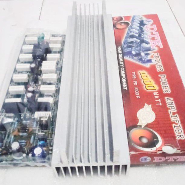 Kit Driver Power Amplifier 1000W DTK PD 1000 P Plus Heatsink 2U 30cm