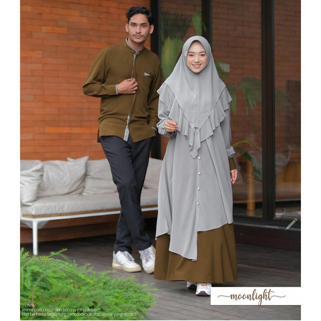 PROMO LEBARAN!! BAJU COUPLE MUSLIM COUPLE RIA RICIS TERMURAH DAN TERBARU BAJU PASANGAN MUSLIMAH GAMIS SYAR'I BAJU COUPLE MUSLIMAH