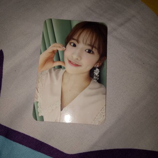 Photocard IZ*ONE Secret Time Yujin