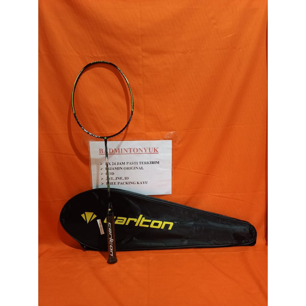 Carlton Powerblade 9000 Raket Badminton original termurah free tas COD