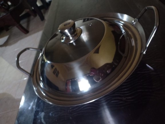 Calypso Wajan Penggorengan 30cm Stainless Steel Diameter 30 Cm