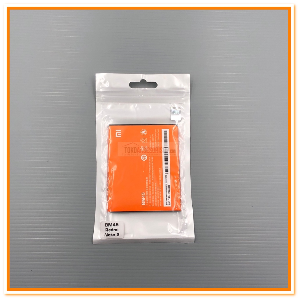 BATERAI XIAOMI REDMI NOTE 2 BATERAI XIAOMI BM45 ORIGINAL