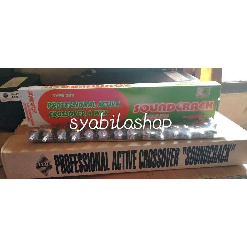 PAKET KIT DAN BOX CROSSOVER 4 WAY SOUNDCRACK