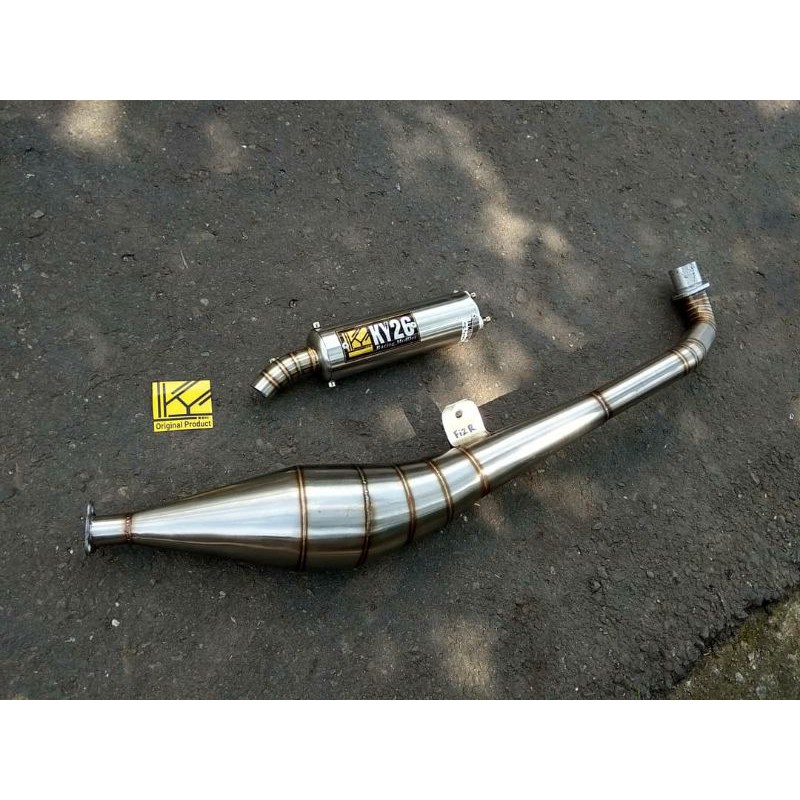 Knalpot kolong samping  yamaha f1zr, fizr