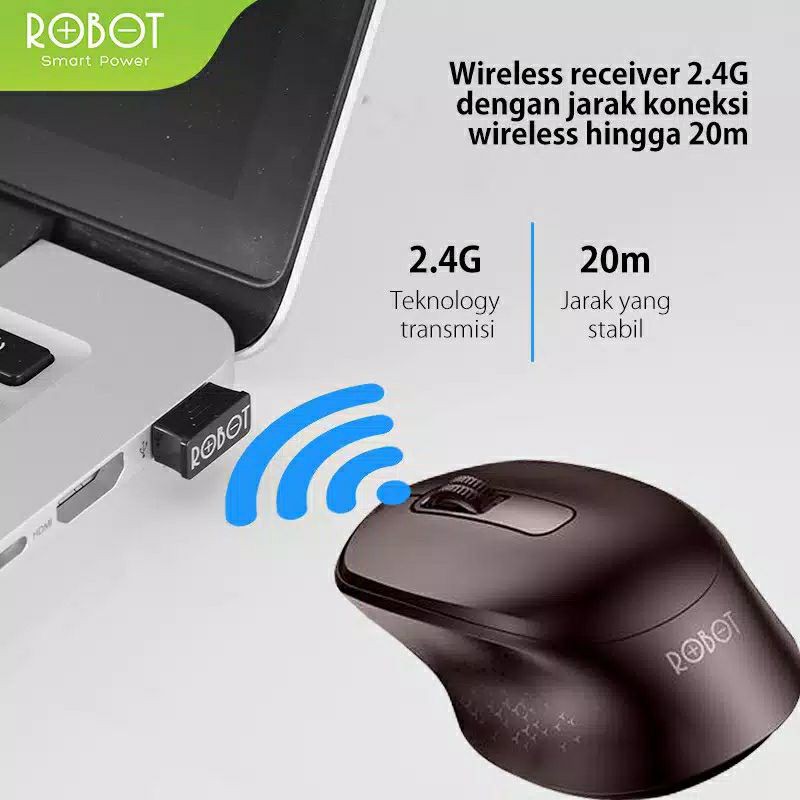 Robot M312 Wireless Mouse