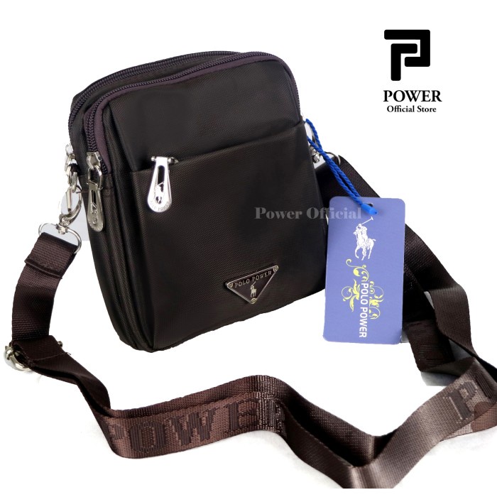 Tas Waistbag Slempang Pria Terbaru Tas Slingbag Best Seller Waistbag Polo Power 012M  Polo Ori