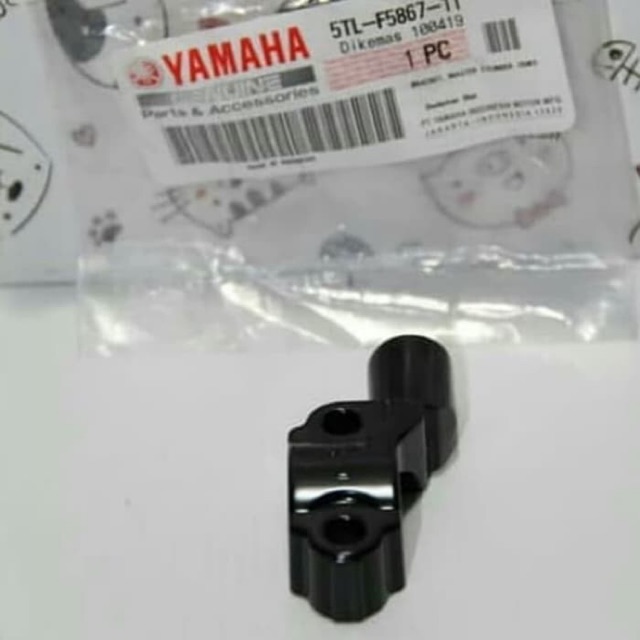 DUDUKAN SPION KANAN MIO VEGA ZR LEXI MIO J JUPITER MX AEROX ASLI ASLI ORI YAMAHA 5TL F5867 11