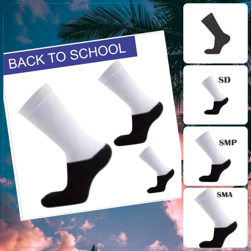 KAOS KAKI SEKOLAH SD SMP SMA