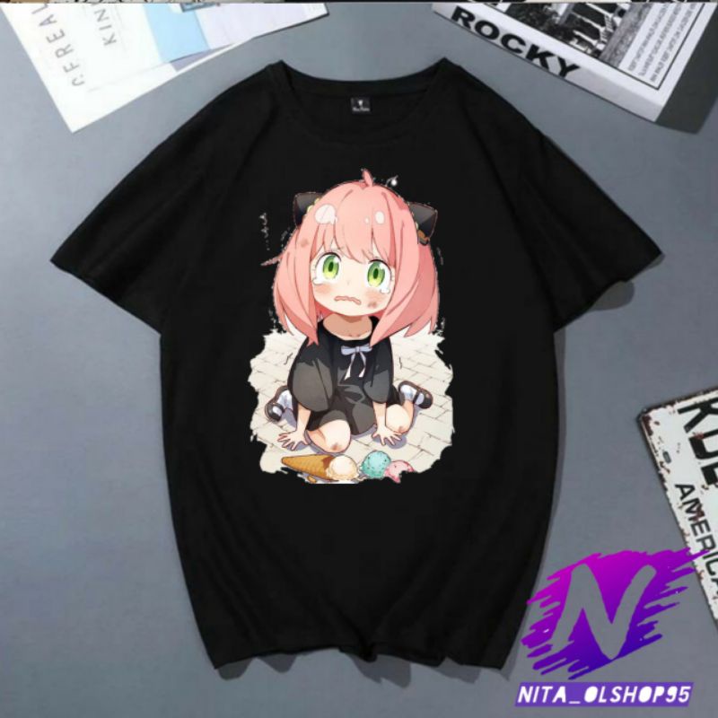 kaos Anya baju anak anya forger spy x family