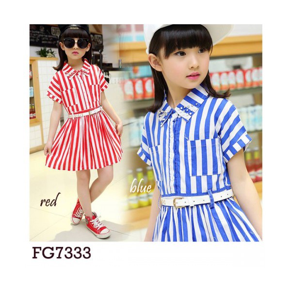 DRESS ANAK PEREMPUAN MODEL KOREA FG13 FG73