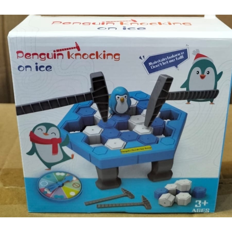 HZ Penguin Trap, Mainan Save Penguin, Ice Breaking Penguin