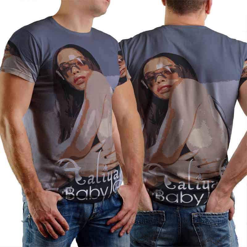 Kaos Aaliyah Baby Girl Tshirt Fullprint