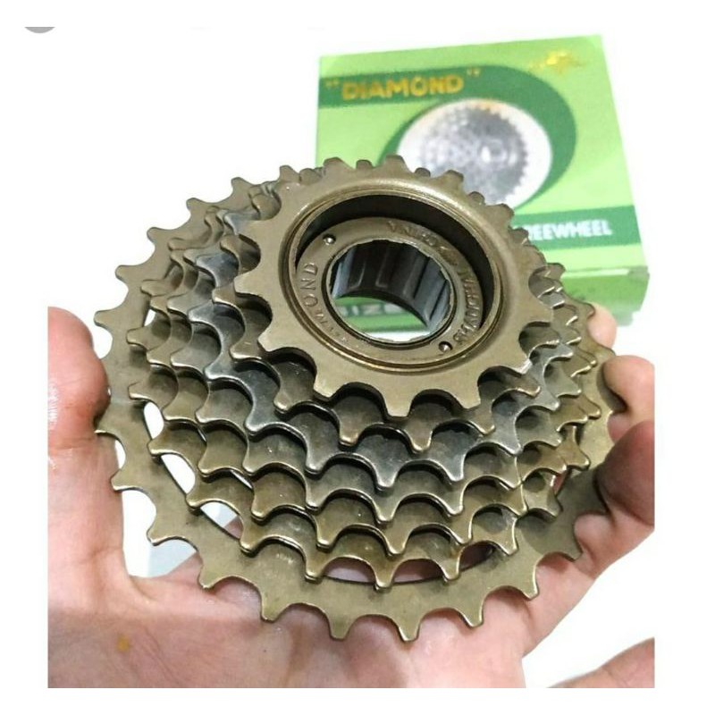 Ger Tumpuk/Sprocket 7 gear merk Diamond