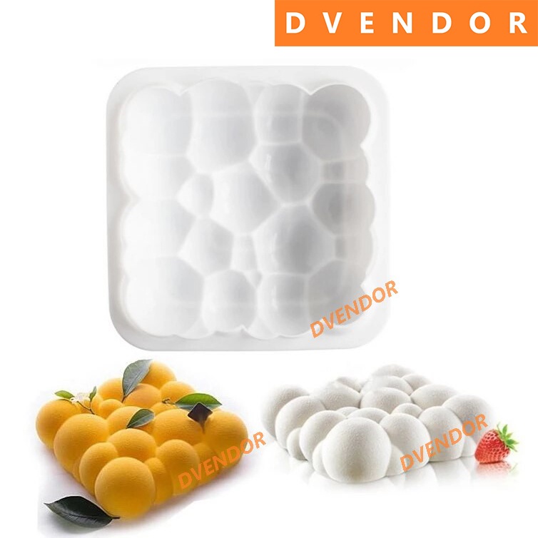 3D SILICON MOULD CLOUD CETAKAN SILIKON AWAN LOYANG TART COKLAT FONDANT SILICONE MOLD PINATA MOUSSE CAKE