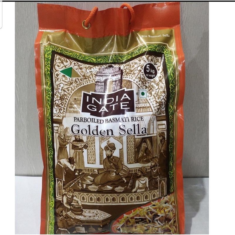 

Beras Basmati Golden Sella Indian Gate 5kg (reapack)