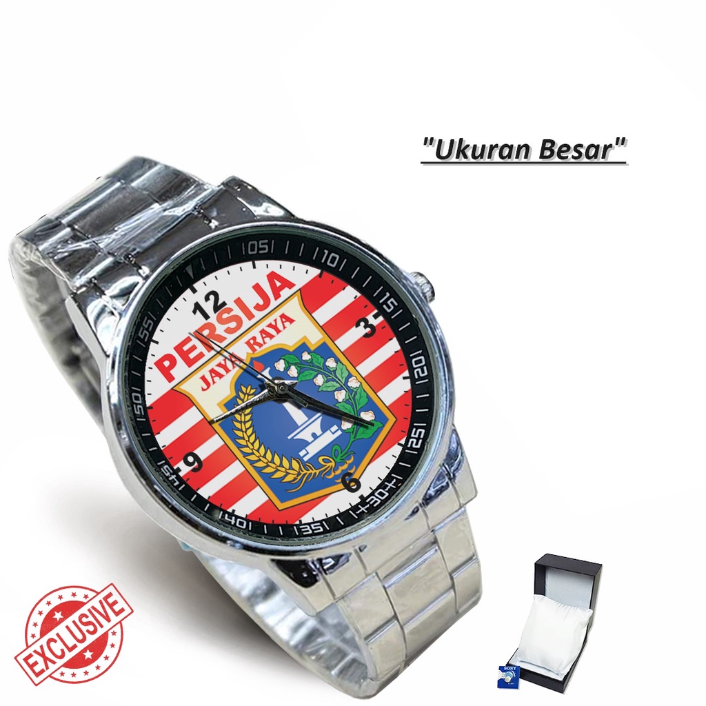 Jam Tangan Rantai Couple JAYA RAYA PERSIJA (Special)