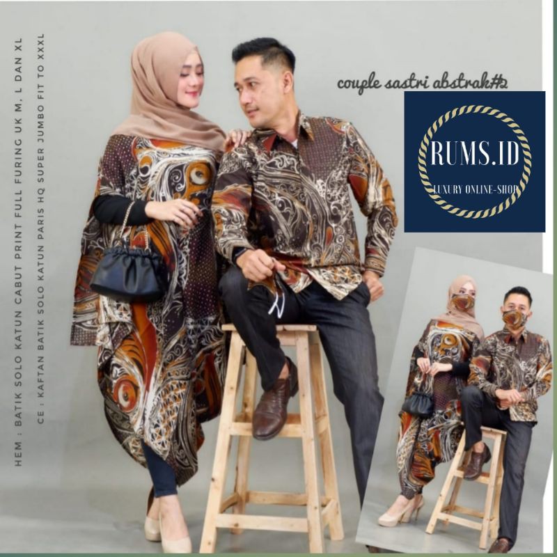 Harga Pabrik Sarimbit Batik Couple Sastri Abstrak#2 yewrZ7tjX6z8O