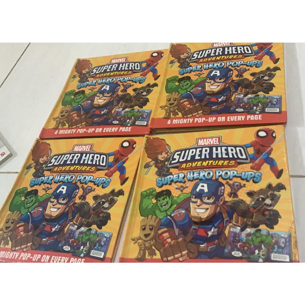 POP UP BOOK MARVEL SUPER HERO ADVENTURES