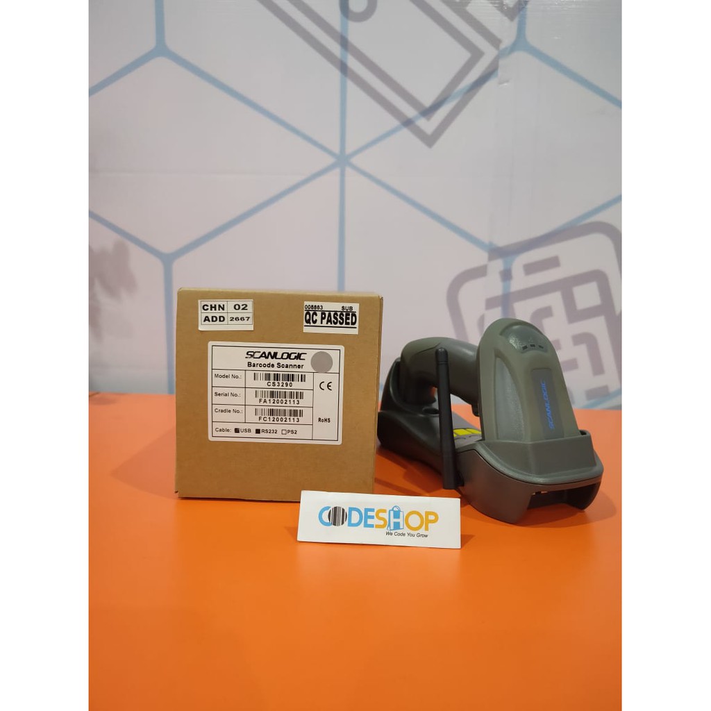 BARCODE SCANNER SCANLOGIC 3290 2D IMAGER WIRELESS