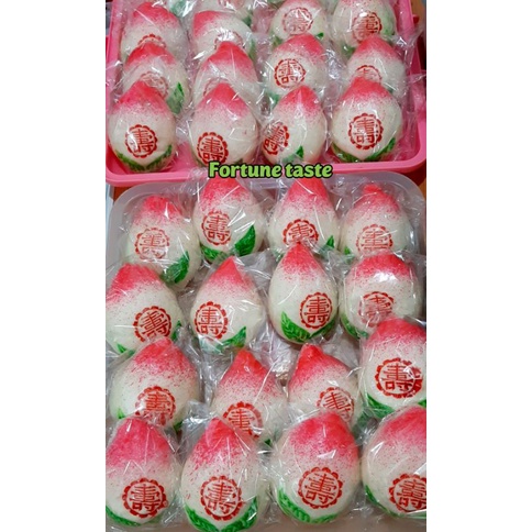 

Bakpao persik ulang tahun shou tao pao sou thao isi 5pcs