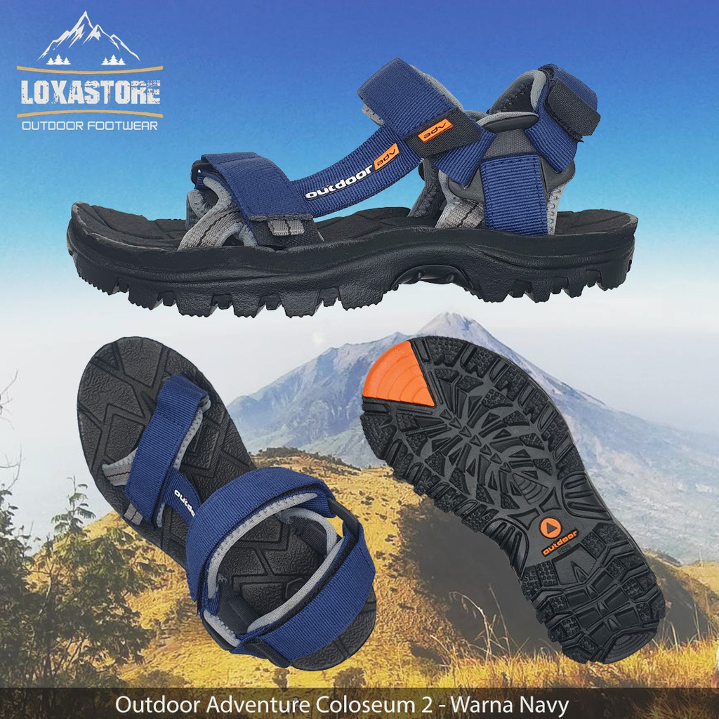  Sandal  Gunung  Outdoor Adventure New Coloseum 2 Original 