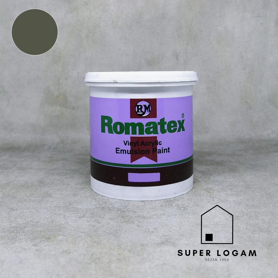 Cat Tembok Romatex 1 kg (531 - Pewter)
