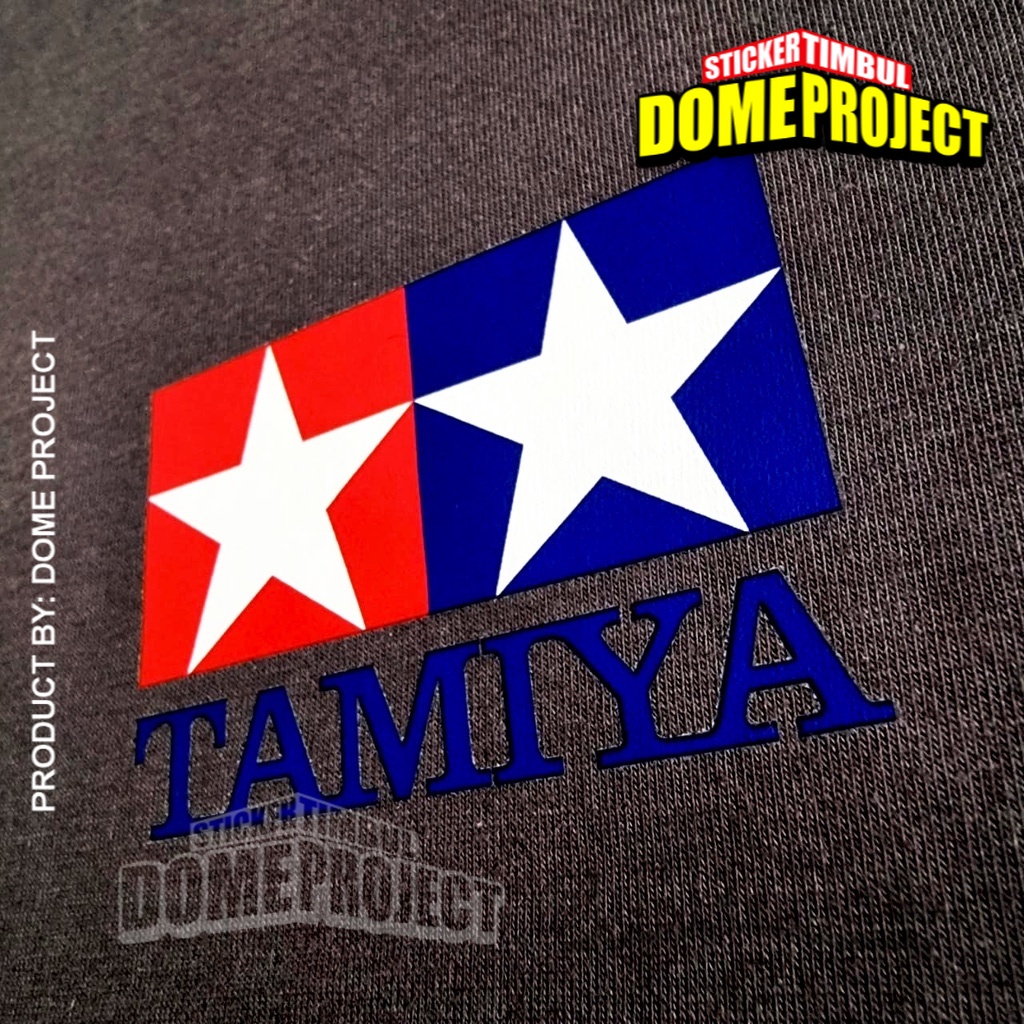 STIKER BAJU TAMIYA IRON PATCH SATUAN SABLON SETRIKA