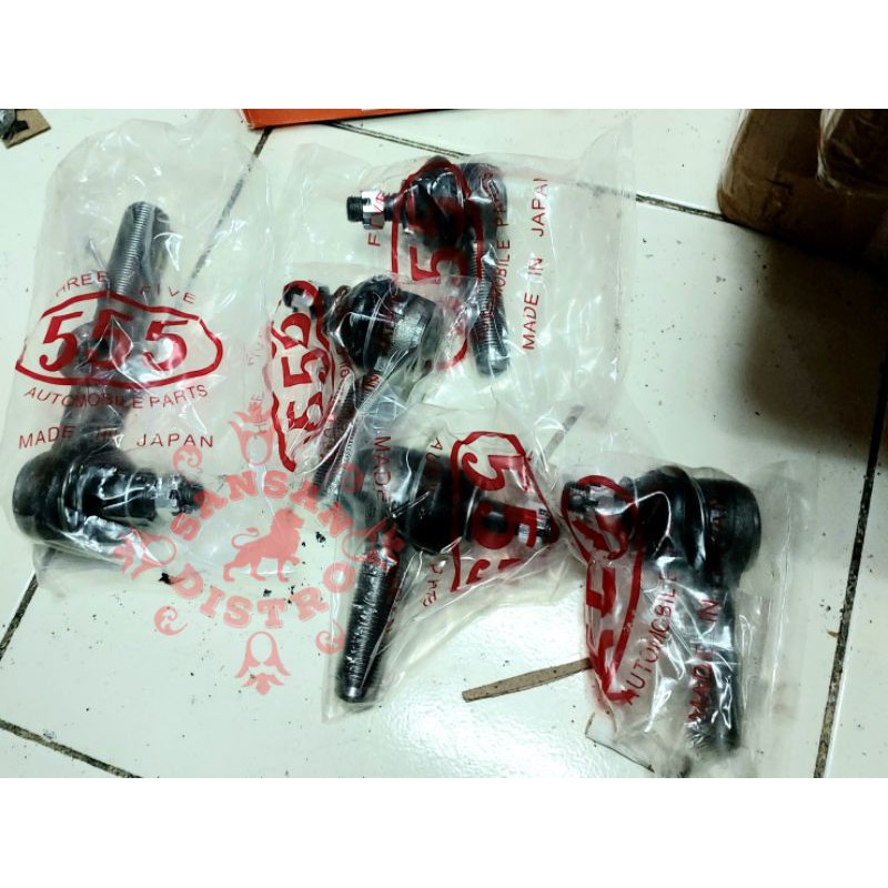 TIE ROD END SET TOYOTA 1F 2F HARTOP FJ40 FJ45 BJ40 555 JAPAN
