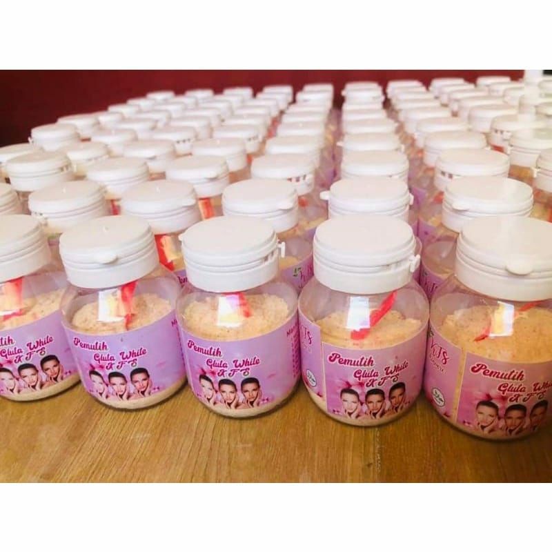 Terlarisss Susu pemutih KFS Glutha White Original Bpom | Susu pemutih tubuh alami