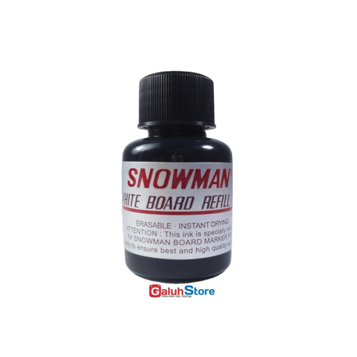

Star Snowman Refill Ink Whiteboard Marker Wbi-20 - Hitam-Merah-Biru Promo