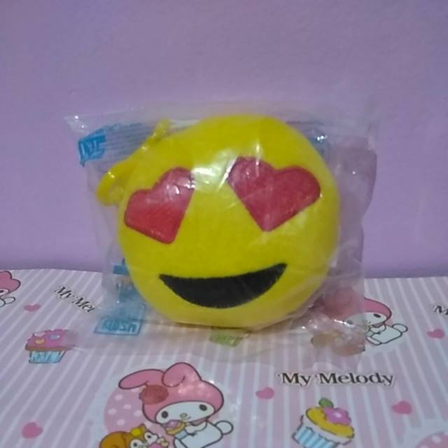 Mainan  Hoka  hoka  Bento  Emoji  Bag  tag Koko