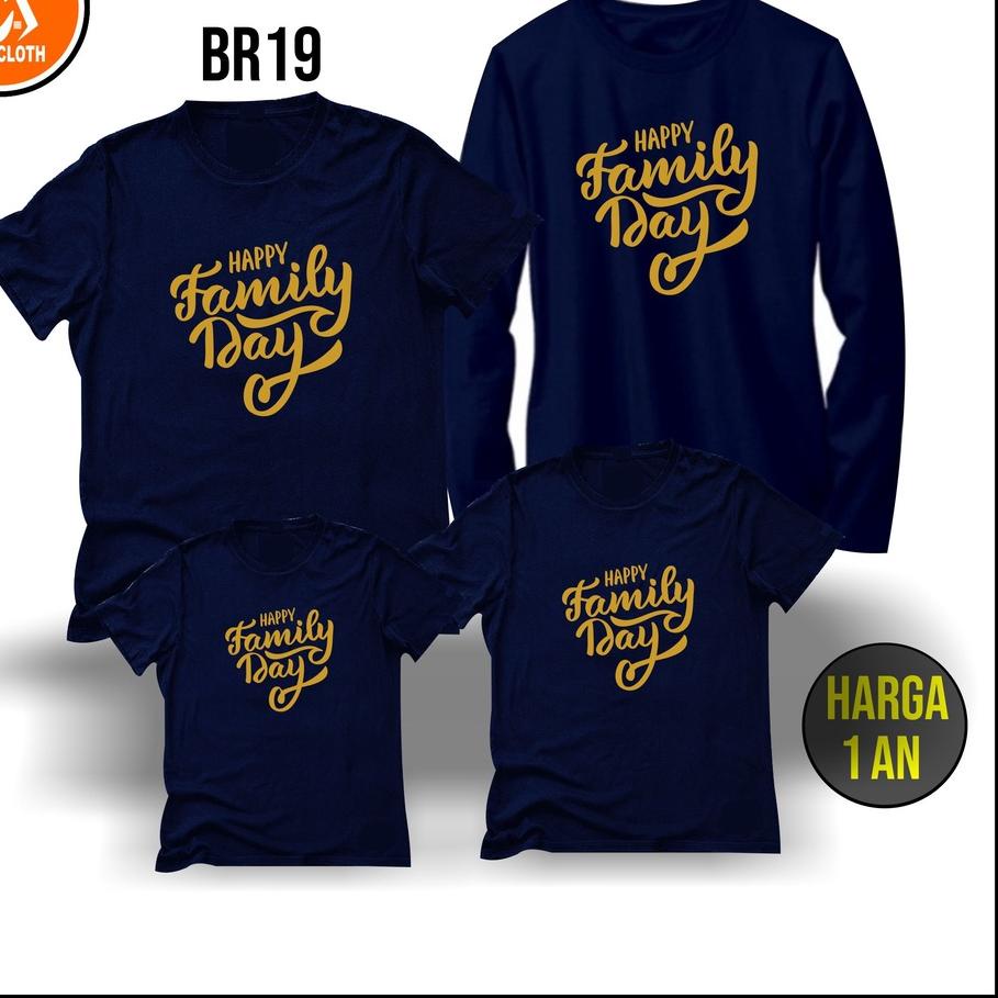 Hot - Kaos COUPLE FAMILY lengan panjang//kaos seragam keluarga