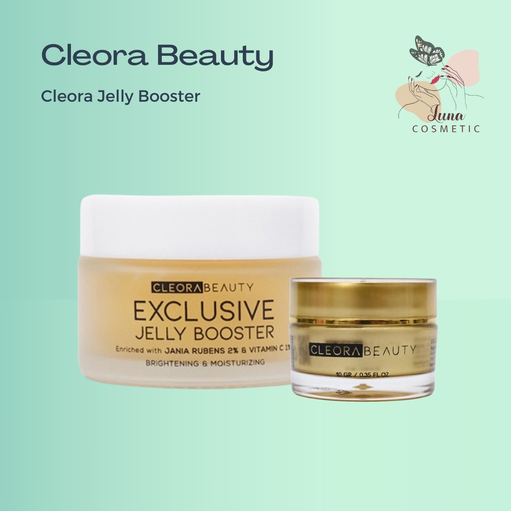 Cleora Beauty Exclusive Jelly Booster Original 30g 10g | Pemutih Wajah Anti Aging