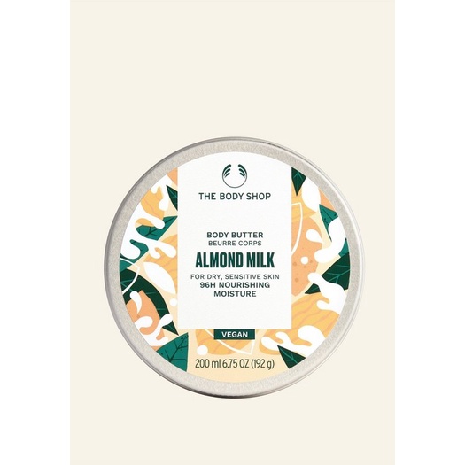 Image of The Body Shop New Almond Milk Body Butter 200ml #3