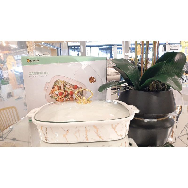 Wadah Saji Informa ||cassarole Keramik informa UK 22 oval