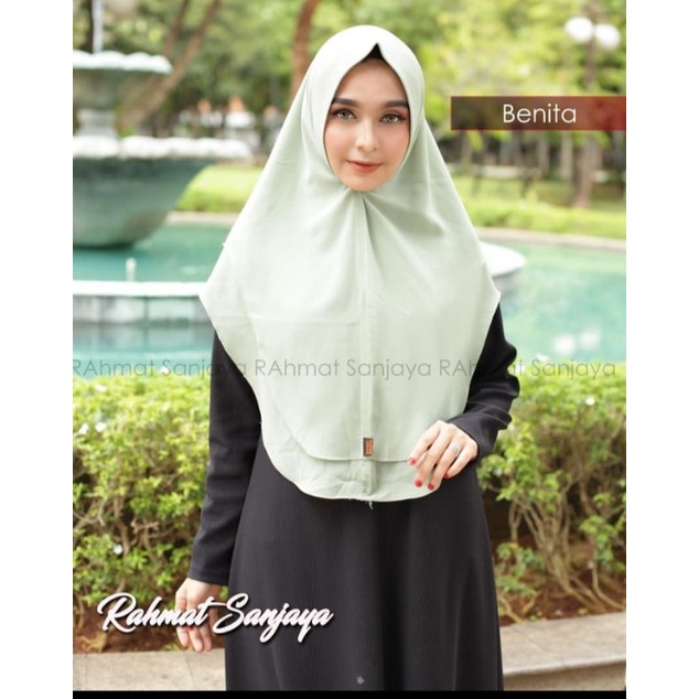 HIJAB OVAL 2LYAR STANDAR/BENITA OVAL 2LYAR STANDAR/KERUDUNG OVAL 2LYAR STANDAR