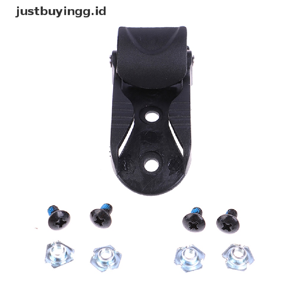 (Justbuyingg.Id) 2 Set Strap Buckle Bahan Pp Dengan Sekrup + Mur Untuk Roller Skate