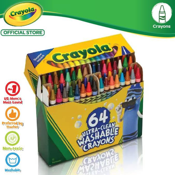

Sale Crayola Ultra Clean Washable Crayon - 64 Color