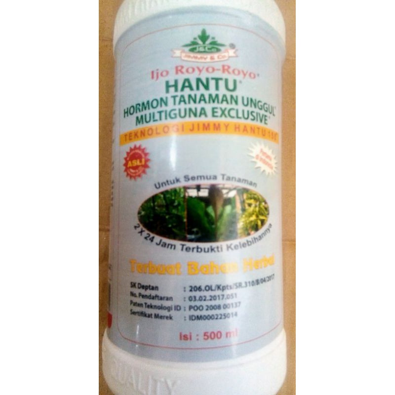 Pupuk Anggrek Jimy Hantu ijo royo-royo 500ml